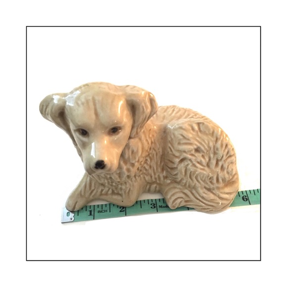 Vintage Porcelain Golden Retriever Figurine #4165 - Picture 9 of 10